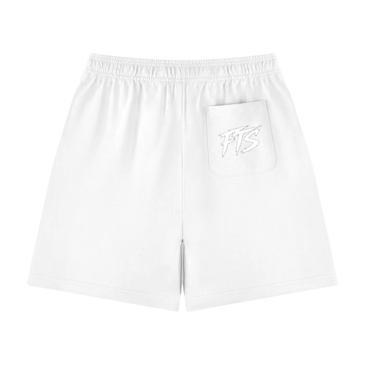 White Sweat Shorts FTS