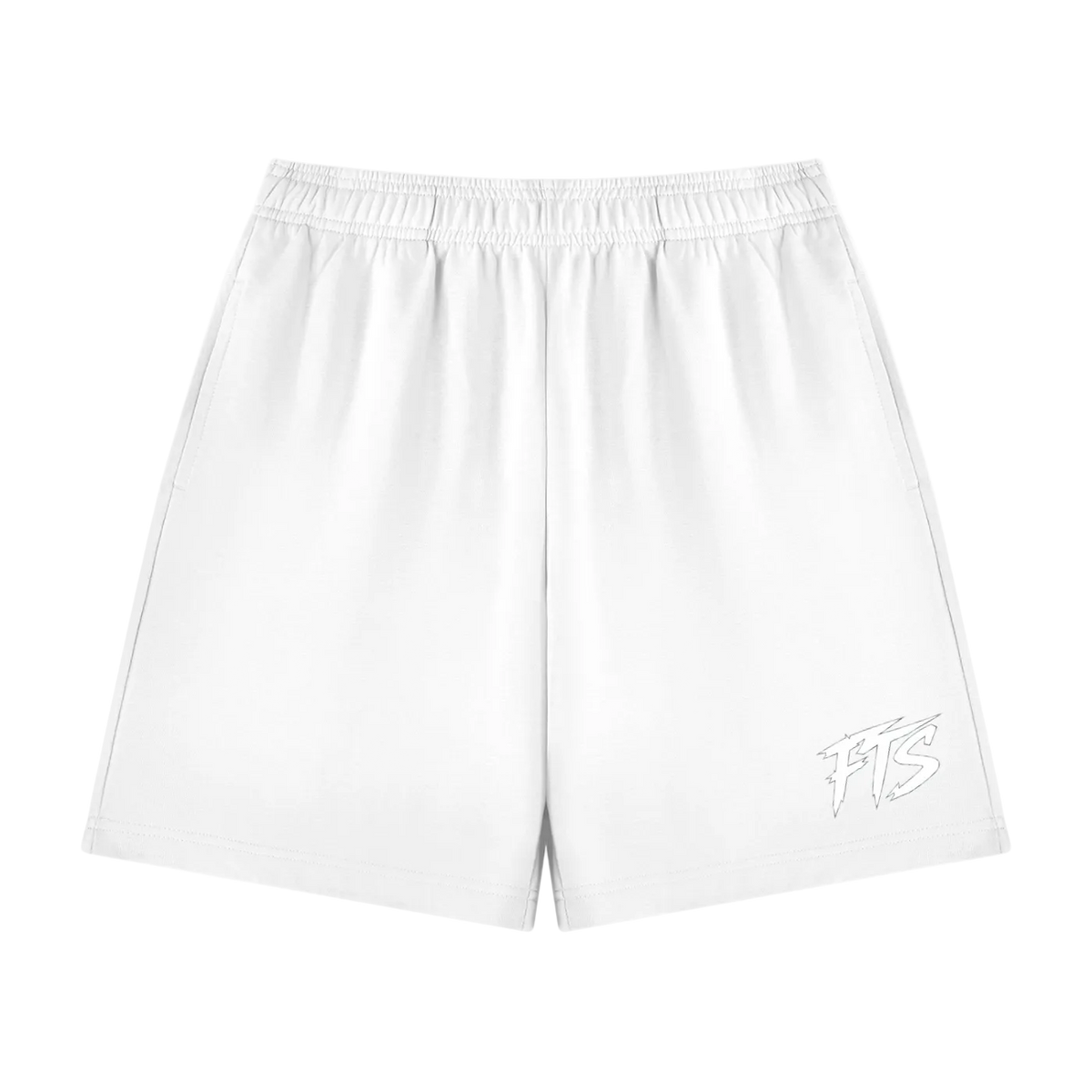 White Sweat Shorts FTS — included in bundle