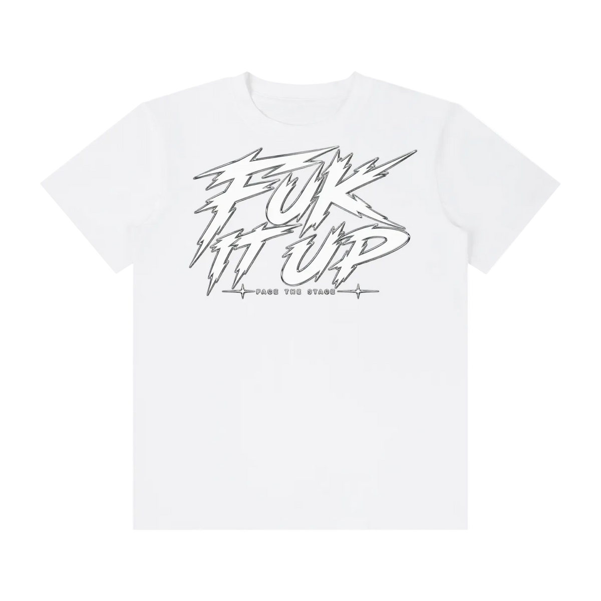 FUK IT UP White T-Shirt — included in bundle