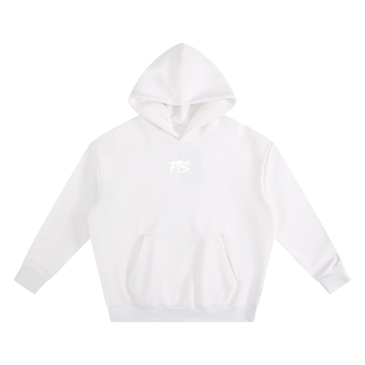 White,Hoodie,Top,FTS,Fuk,It,UP,Boxy,Cropped