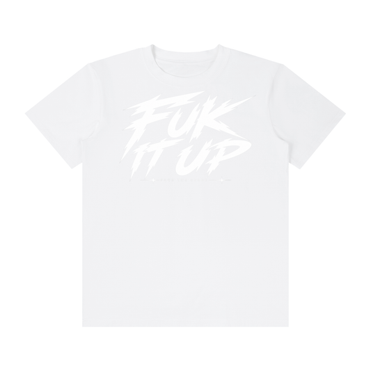 white,Shirt,Fuk,It,Up