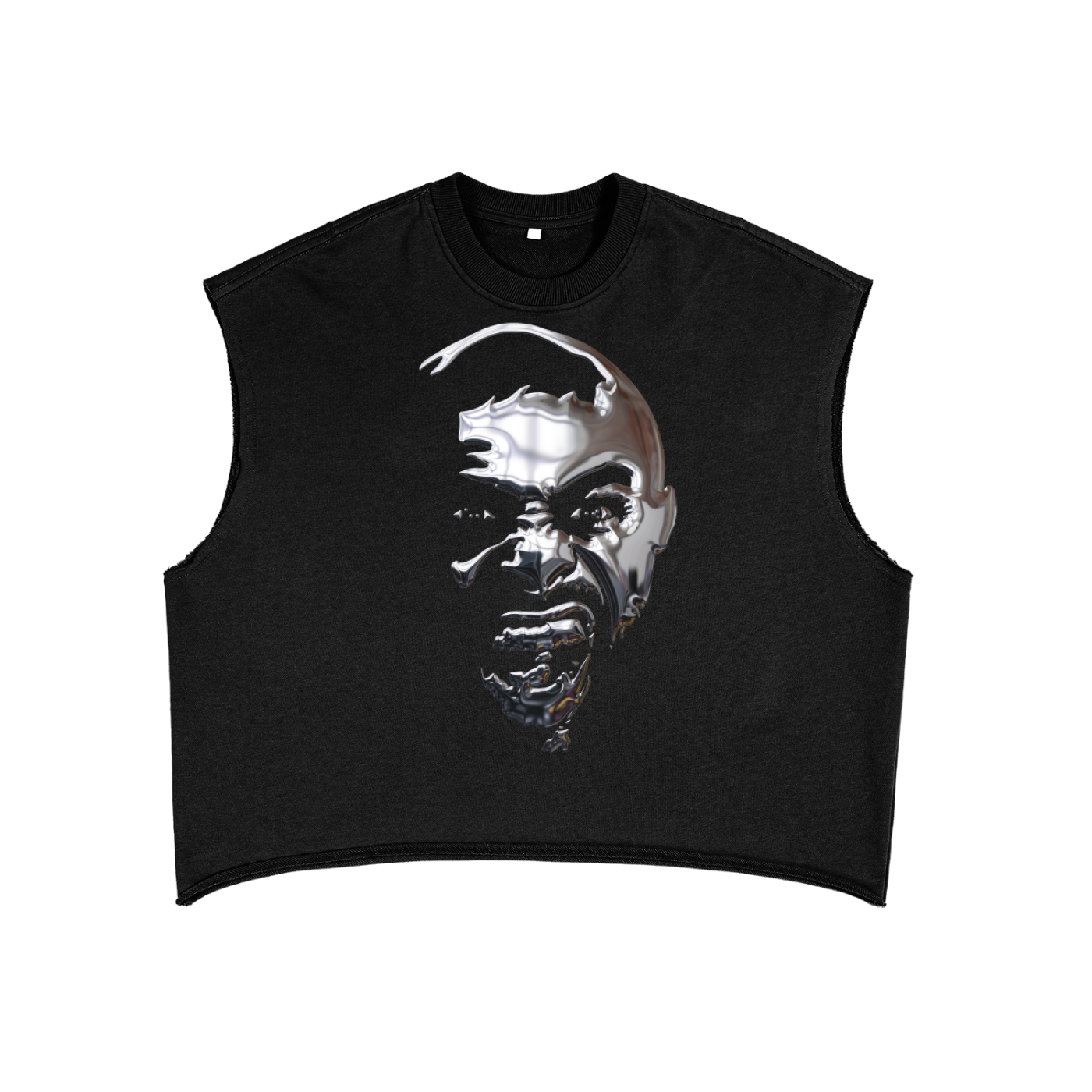 face,merch,black,t-shirt