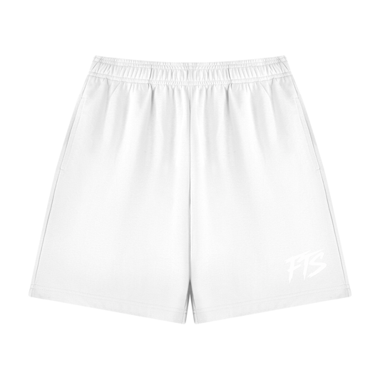 White Sweat Shorts FTS