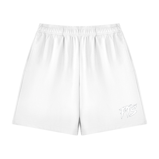 White Sweat Shorts FTS