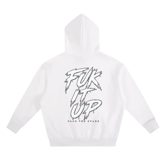 FUK IT UP White Box Hoodie — included in bundle